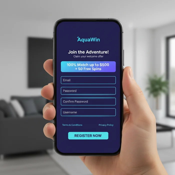 AquaWin Casino Signup